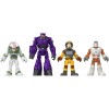 Imaginext Disney Pixar Toy Story - Coffret 4 Figurines Articulés - Mission Buzz L'Eclair