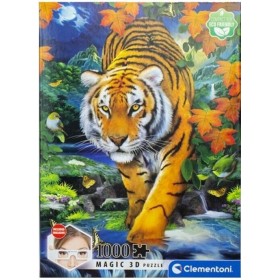Puzzle Magic 3D Tigre 1000 Pièces - Clementoni 81677