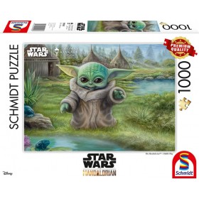 Puzzle Schmidt 1000 Pièces – STAR WARS Mandalorian Childs Play 59955 by Thomas Kinkade Studios