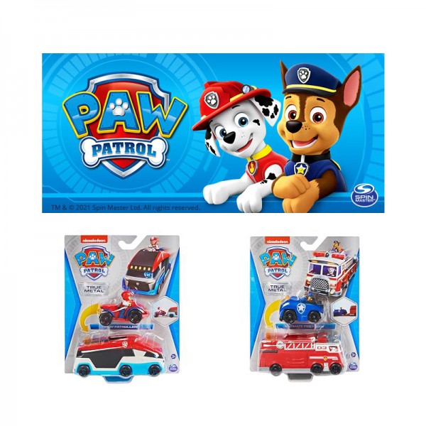 Véhicules Pat Patrouille 2 En 1 - Pack Camion De Pompiers de l'assortiment SPIN MASTER