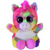 Peluche Licorne Lashy Multicolore 15cm - BAUER