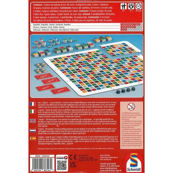 Ligretto Domino - Jeu de Société Schmidt Spiele 88316