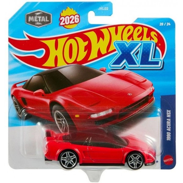 Voiture Miniature Hot Wheels XL 1:43 - 1990 Acura NSX (JLJ47)