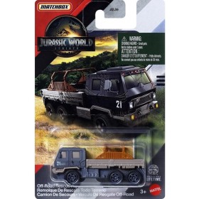 Véhicule Matchbox Jurassic World Camion de Secours JGK99