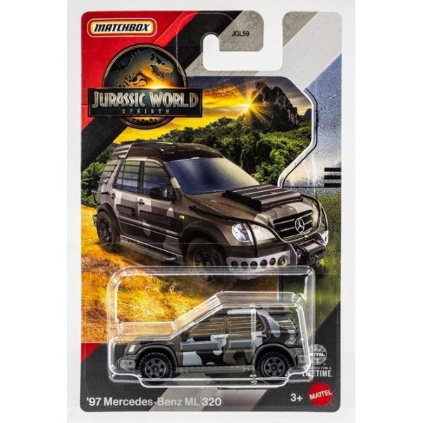 Véhicule Matchbox Jurassic World Mercedes Benz ML 320