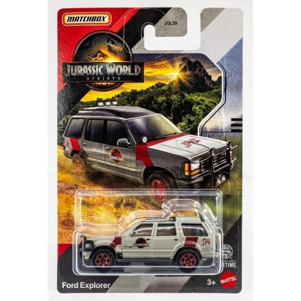 Véhicule Matchbox Jurassic World Ford Explorer