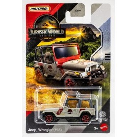Véhicule Matchbox Jurassic World Jeep Wrangler (#18)