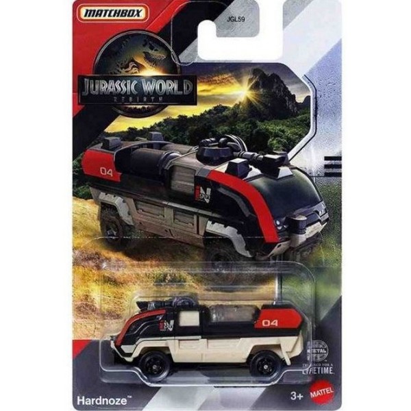 Véhicule Matchbox Jurassic World Hardnoze JGL13