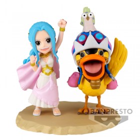 Figurine Banpresto WCF Log Stories : One Piece - Nefeltari Vivi & Karoo 7cm