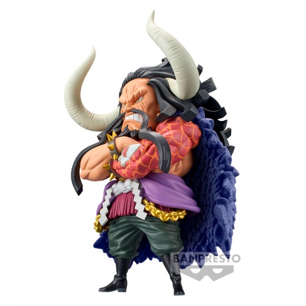 Figurine Mega WCF One Piece - Kaido aux Cent Bêtes 13cm