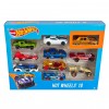 Hot Wheels - Coffret Cadeau de 10 Véhicules Miniatures - Modèle aléatoire