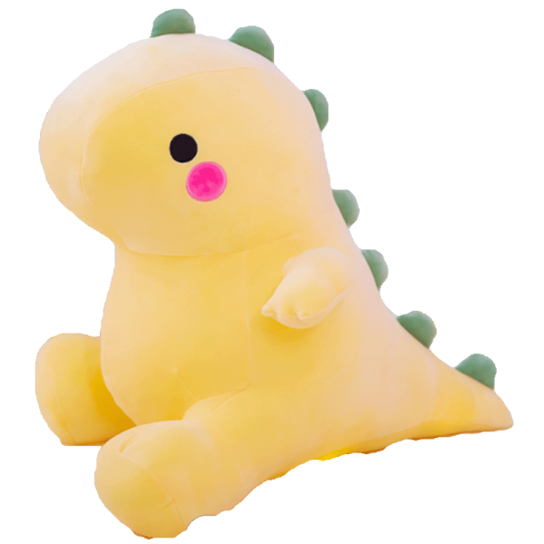 Peluche Petit Dinosaure 22cm - 3 couleurs