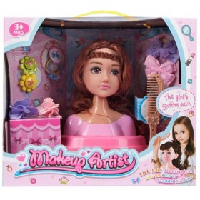 Poupée Tête à coiffer Makeup Artist - Mega Creative