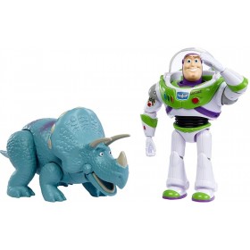 Disney Pixar Toy Story Coffret 2 figurines articulées Buzz l'éclair et Trixie