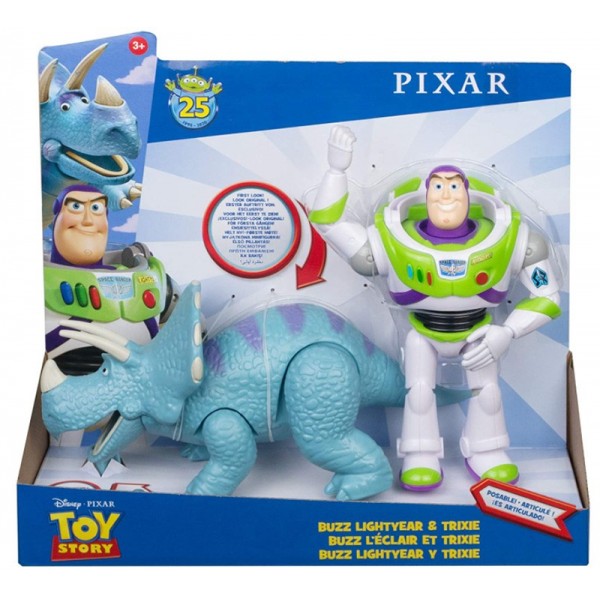 Disney Pixar Toy Story Coffret 2 figurines articulées Buzz l'éclair et Trixie