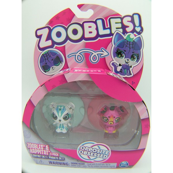 Zoobles 2 figurines