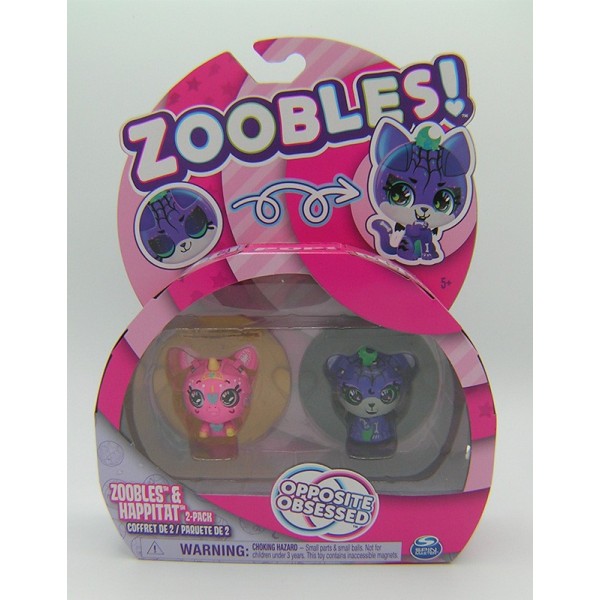 Zoobles 2 figurines