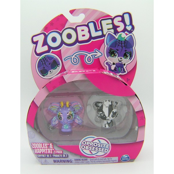 Zoobles 2 figurines