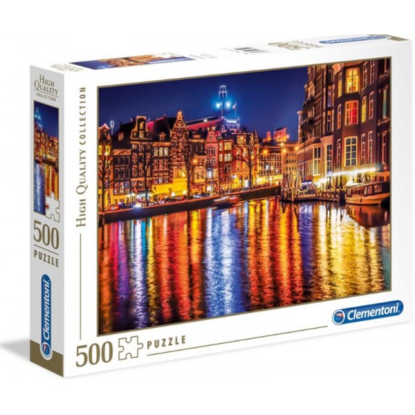Puzzle Clementoni 500 pièces - Amsterdam