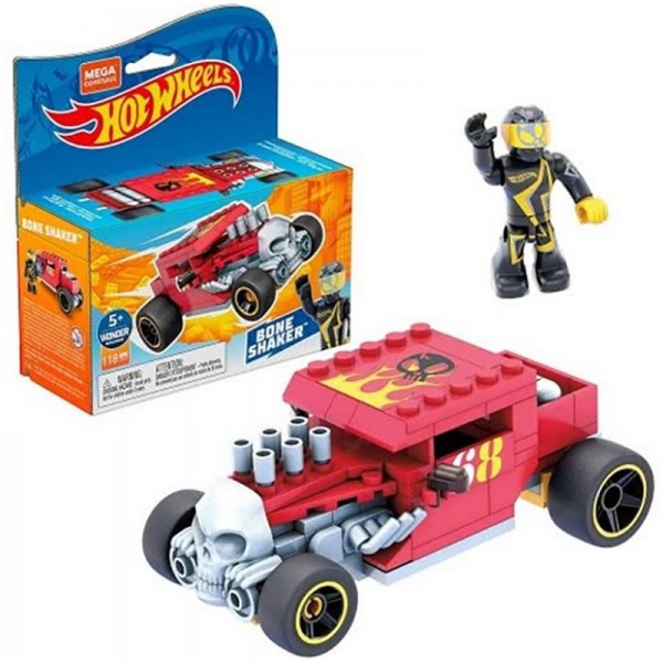 Jeu de construction Mega Construx Hot Wheels Véhicule Bone Shaker