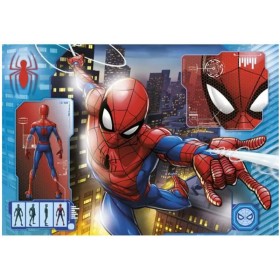 Puzzle Super Color Marvel Spiderman 104 pièces - Clementoni