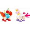 Figurines en Bois - Licorne Luna et Dragon Merlin articulés