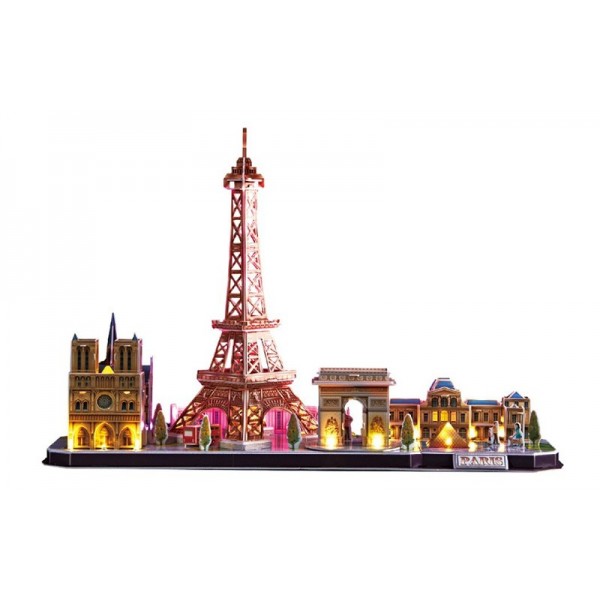 Puzzle 3D Paris LED