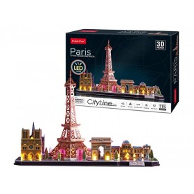 Puzzle 3D Paris LED