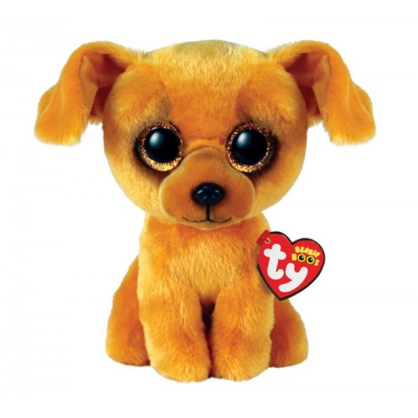 Peluche Ty Beanie Boo's Zuzu le Chien Basset 15cm