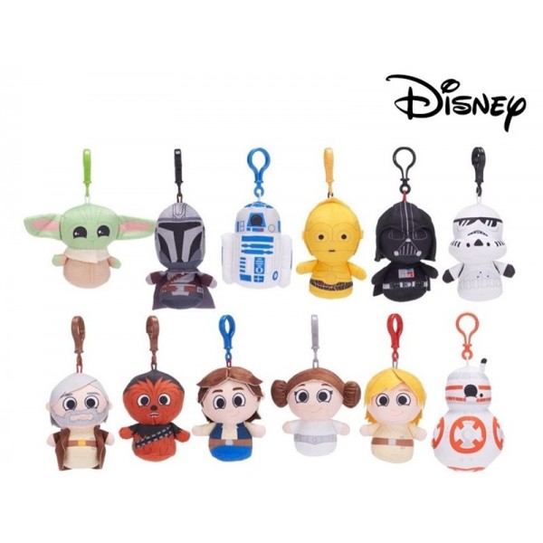 Disney Star Wars - Peluches portes clés 9cm