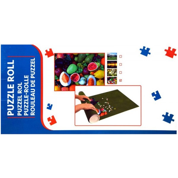 Puzzle 1000 pièces avec Tapis et Rouleau - Fruits