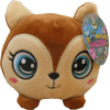 Peluche Ecureuil des Animaux Squishy Zooballas 10cm