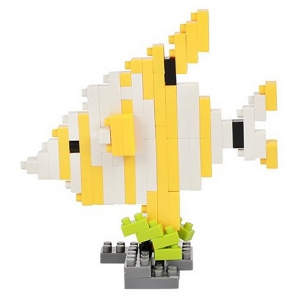 Blocs de Construction Mini Animal - Poisson