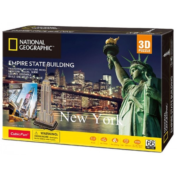 Puzzle 3D Empire State Building