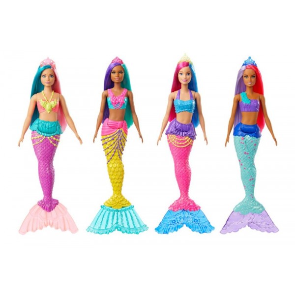 Poupée Sirène Barbie Dreamtopia - Cheveux Violets et Turquoises