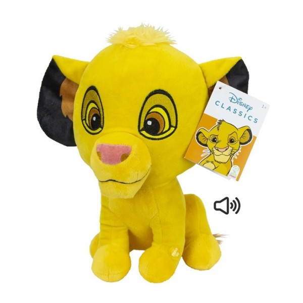 Peluche Disney Classics - Simba - 28cm avec son