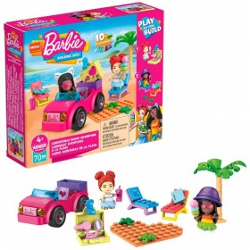MEGA Barbie - Cabriolet Aventures à la Plage 70 pièces