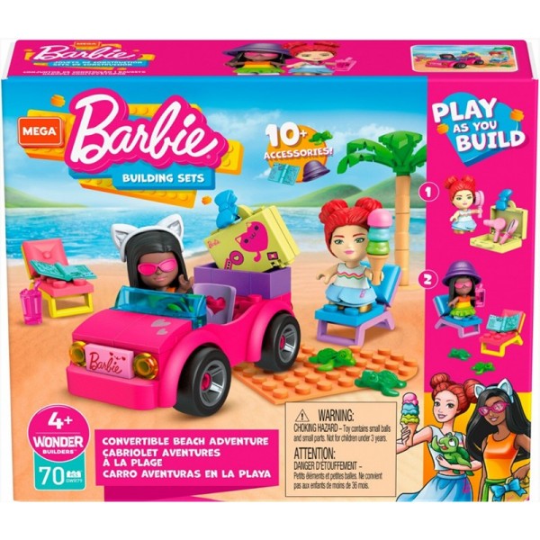 Mega Barbie - Cabriolet Aventures à la Plage