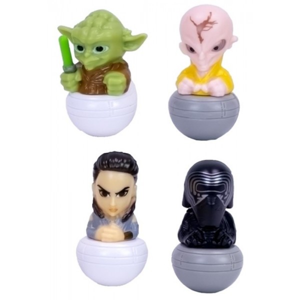 Lot de 3 mini figurines surprise Star Wars Rollinz 2.0