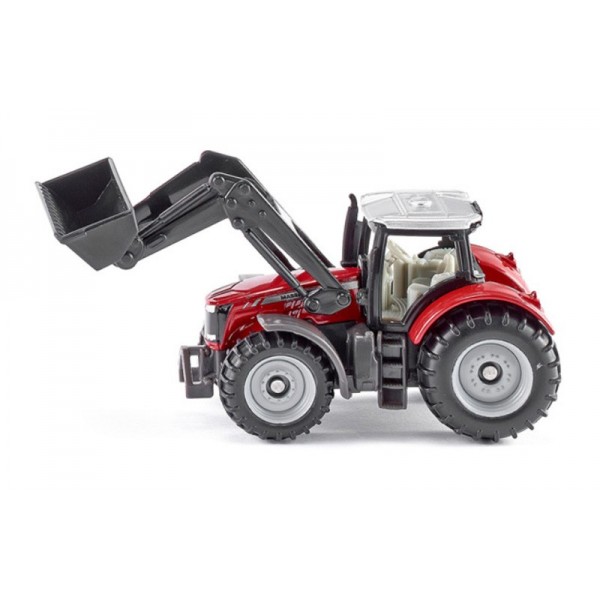 Tracteur Massey Fergusson avec chargeur frontal