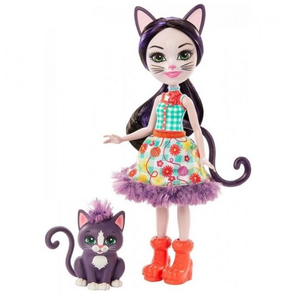 Enchantimals Poupée 15cm - Ciesta Cat & Climber