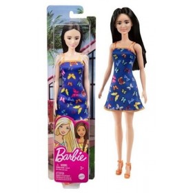 Poupée Barbie Robe Papillon Bleue