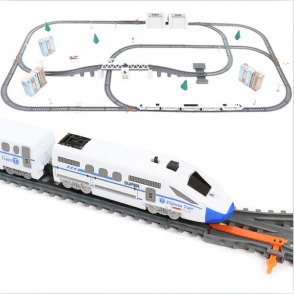 Train Electrique - Circuit 9m - 86 pièces