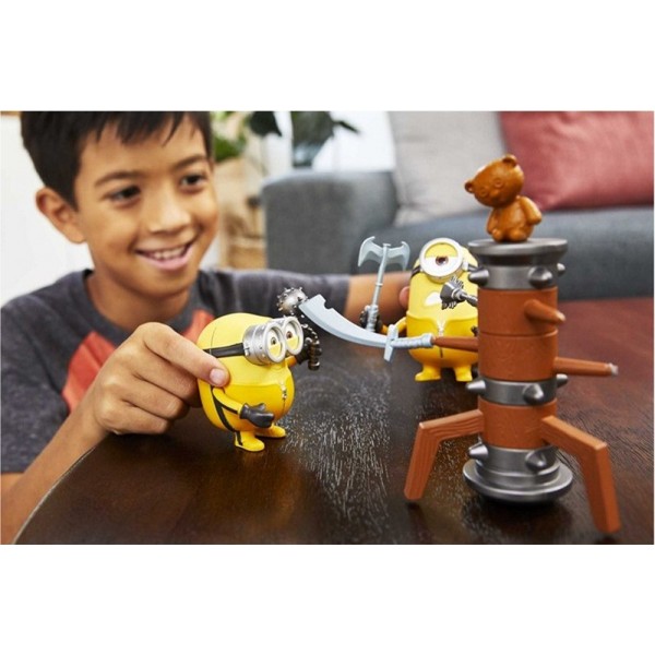 Figurines Minions experts en arts martiaux 16cm