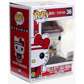 Figurine POP! Sanrio Hello Kitty Médaille d'Or - FUNKO 36