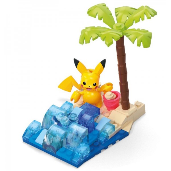 Mega Construx Pokémon Pikachu Aventure à la Plage 79 pièces