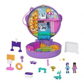 Polly Pocket - Coffret Match De Foot - Poupée Mini-Univers