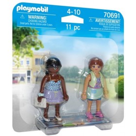 Playmobil 70691 Duo-Pack Filles au shopping