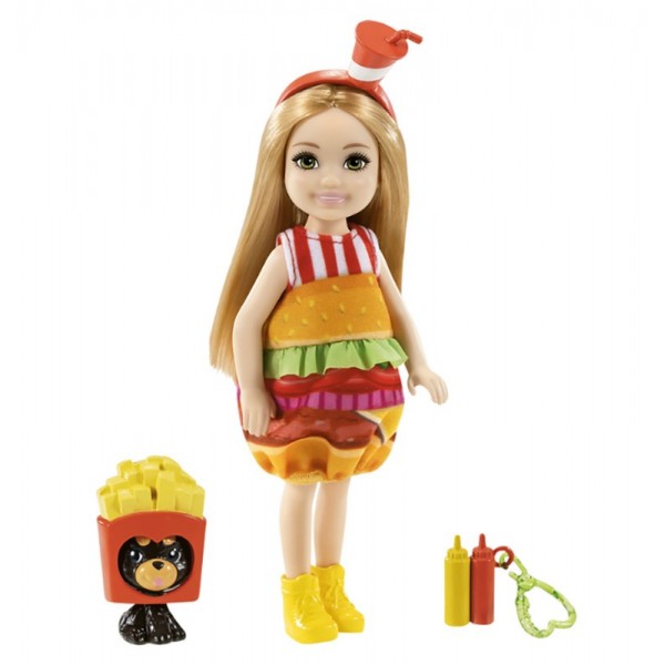Poupée Barbie Chelsea se déguise en hamburger