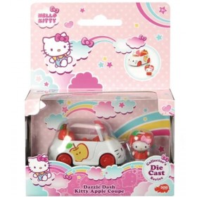 Sanrio HELLO KITTY Voiture Pomme + 1 figurine